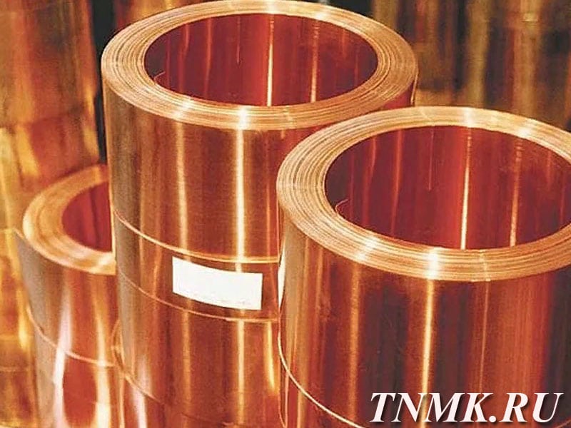 Полоса медная 80х10 мм М1М ГОСТ 434-78 купить в Ульяновске