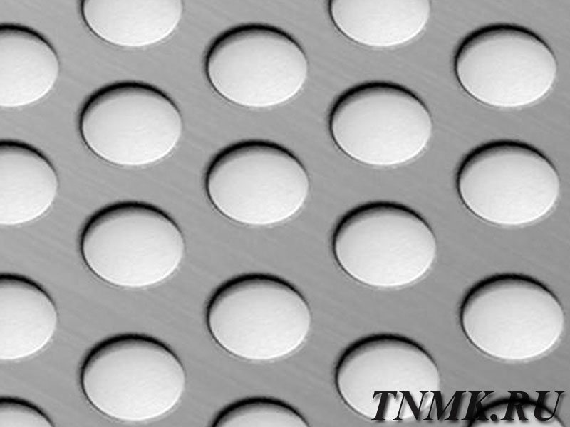 Лист перфорированный алюминиевый 0,8х1000х2000 мм Rv 1-2,0 купить в Ульяновске